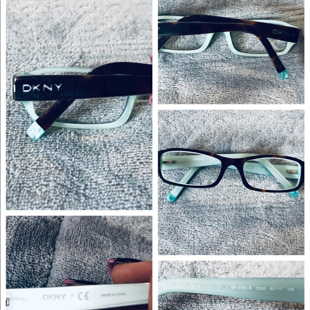 Tiffany Blue DNKY Frames